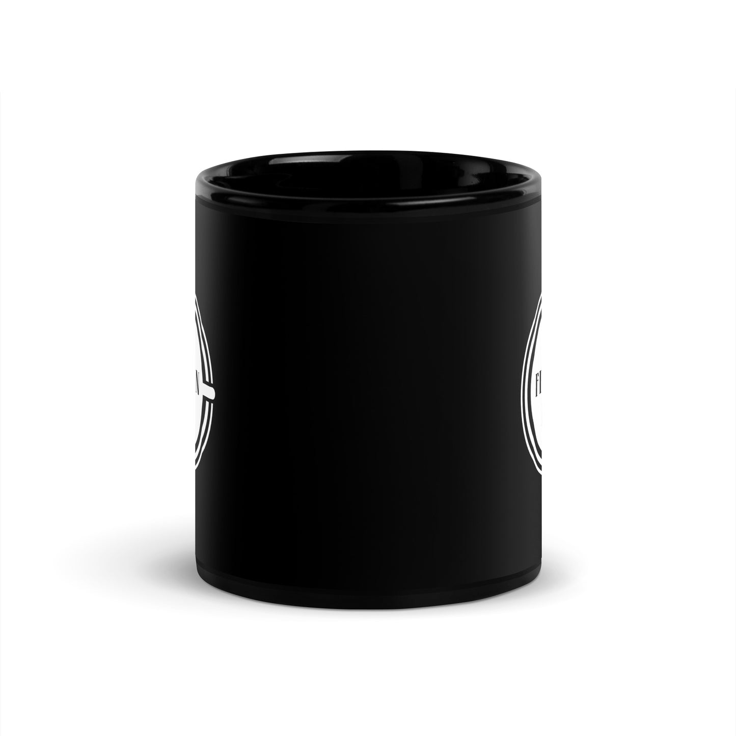 Black Glossy Mug