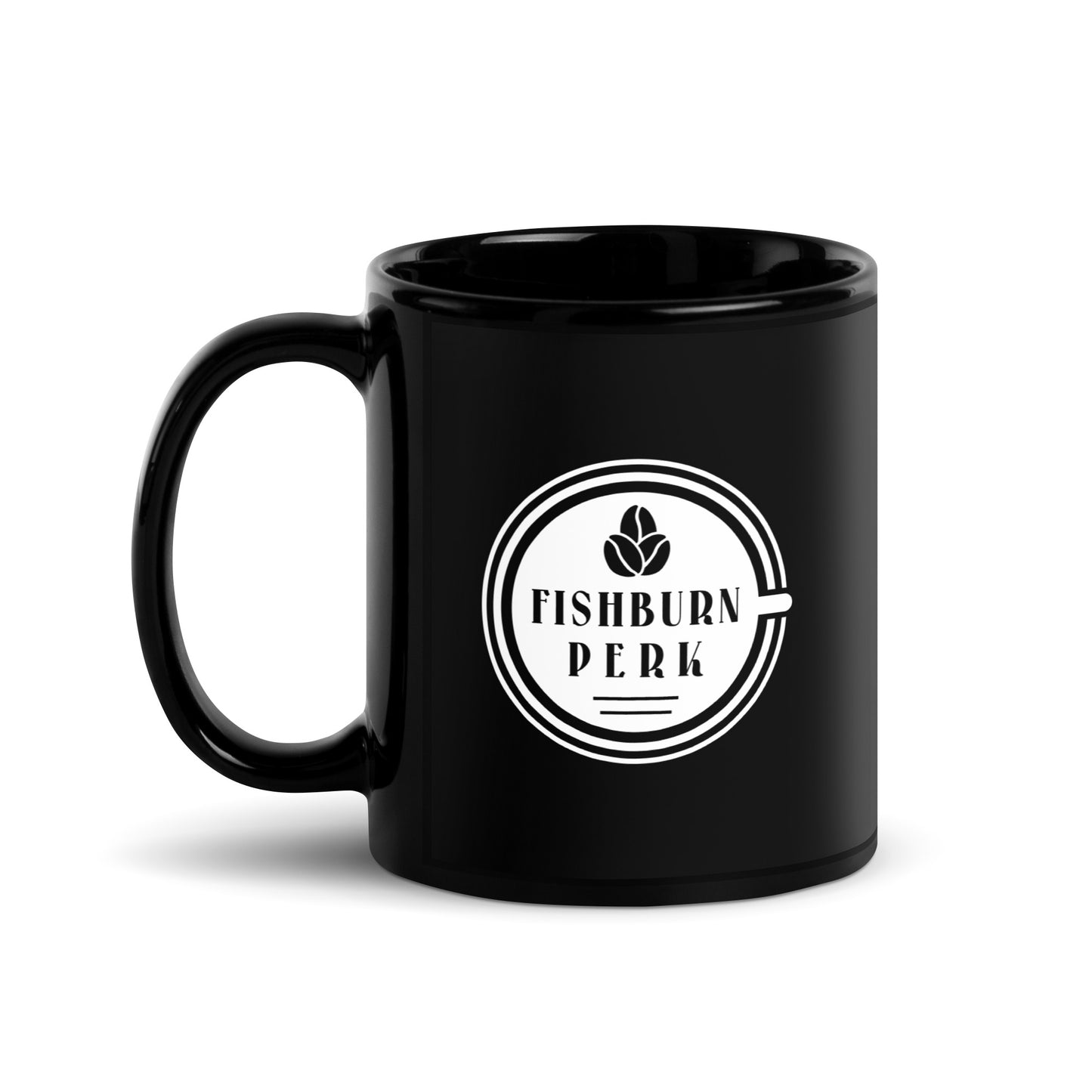 Black Glossy Mug
