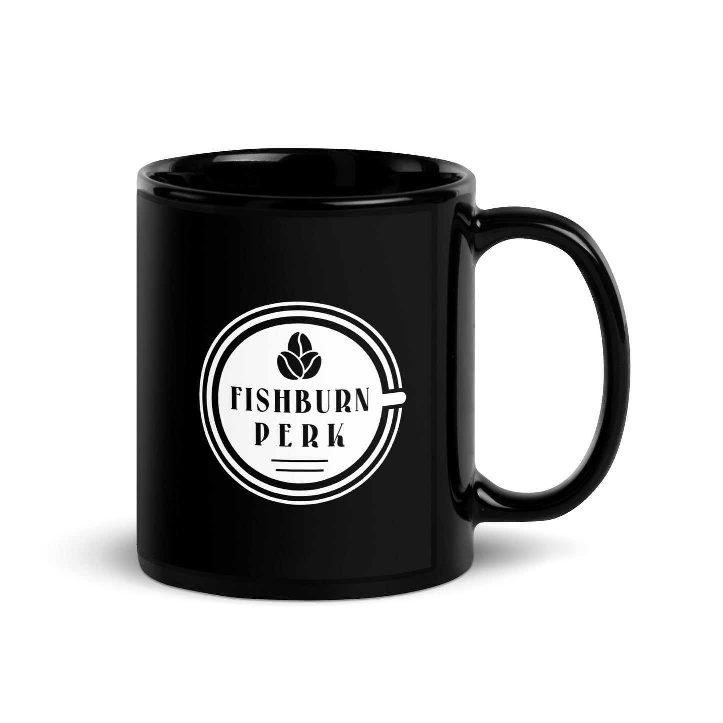Black Glossy Mug